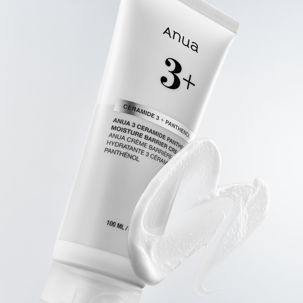 Anua 3 Ceramide Panthenol Barrera de humedad Crema de 100 ml