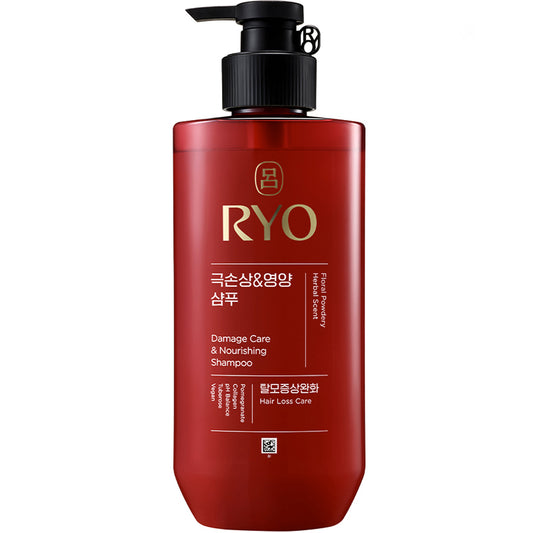 Ryo Damage Care & Nourishing Dầu gội hoặc Dầu xả 550ml