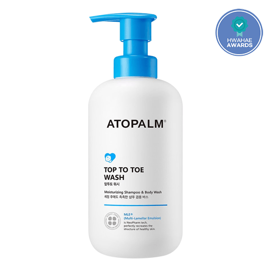 ATOPALM Top To Toe Wash 460ml