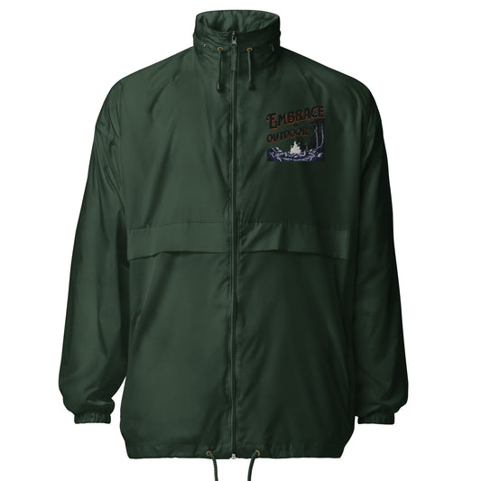 Glacadh leis an OutdoorUnisex Windbreaker