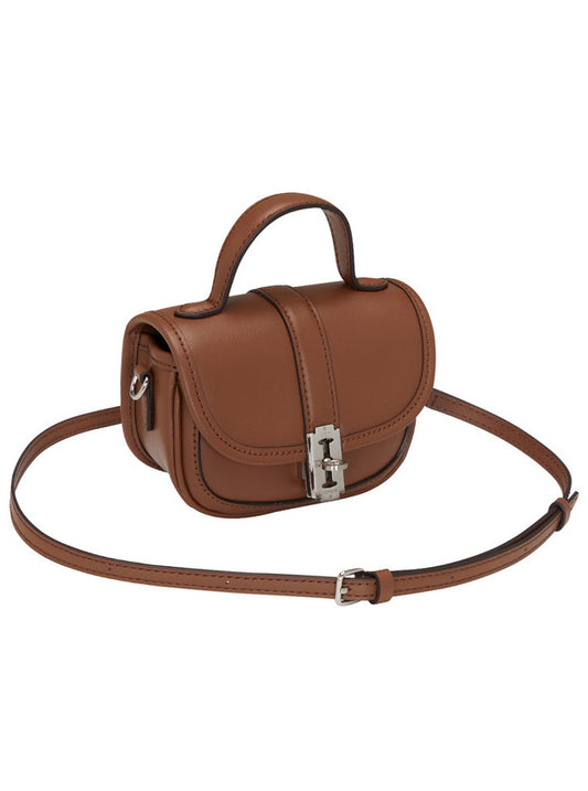 Vunque Festone Leather Piccolo Brown