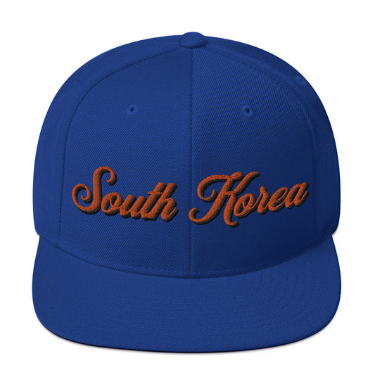 Sør -Korea Snapback Hat