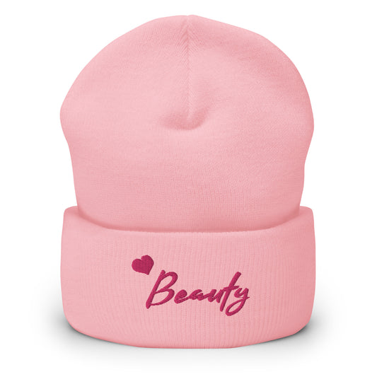 Beauty Cuffed Beanie