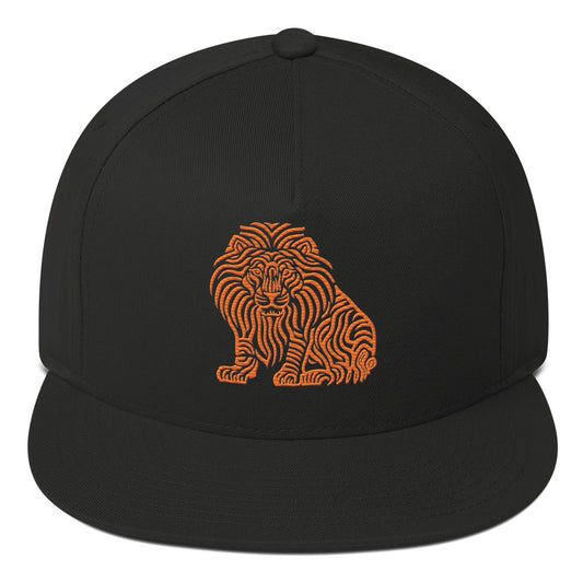 Lion Flat Bill Cap - EmpressKorea