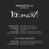 MONSTA X - 12th Mini Album: REASON - EmpressKorea