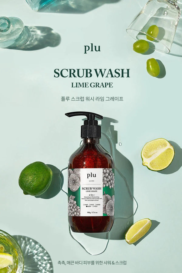 PLU Scrub Wash Lime Grape 500G