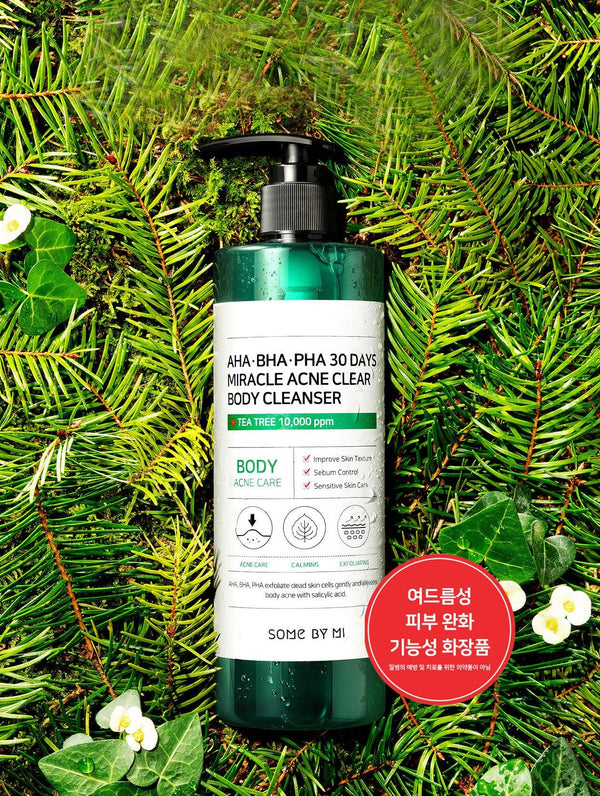 SOME BY MI AHA BHA PHA 30 Days Miracle Acne Clear Body Cleanser 400ml