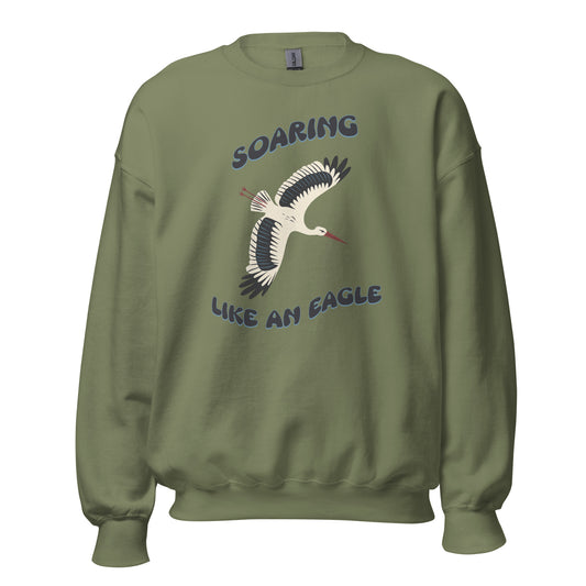 Soring som en Eagle Unisex -genser - EmpressKorea