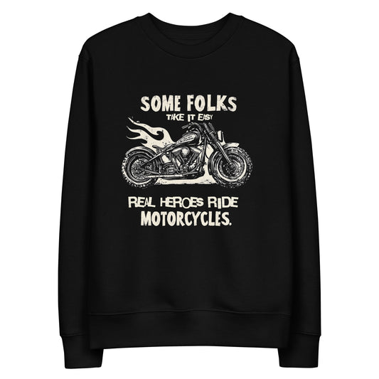 Motosiklet Unisex Eco Sweatshirt