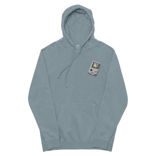 Retro Game Machine Unisex Pigment gefärbt Hoodie - EmpressKorea