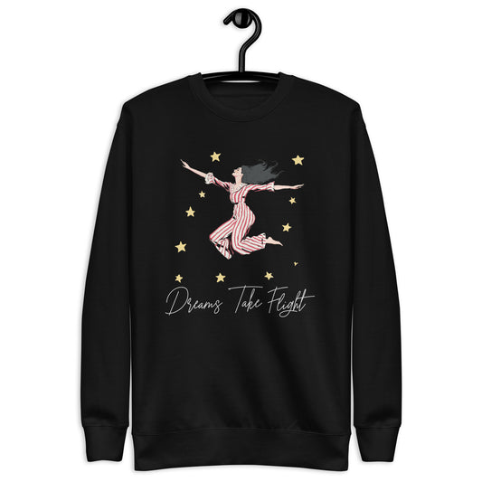 Aisling Tógann Aisling Sweatshirt Préimh Unisex Eitilte