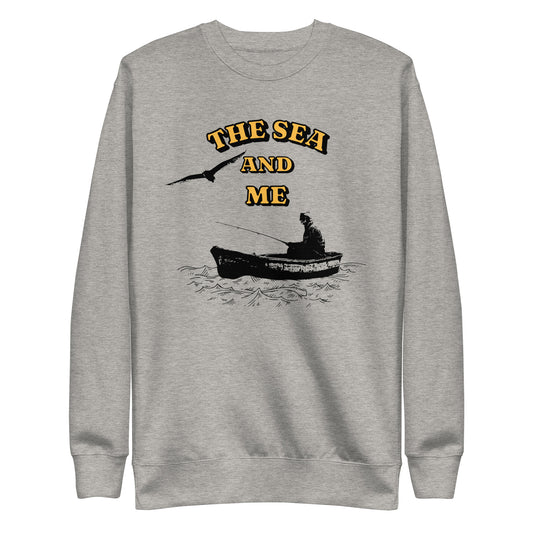 The sea and me Unisex Premium Sweatshirt  - EmpressKorea