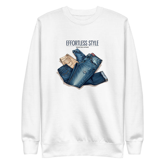 Müheloser Stil Unisex Premium Sweatshirt