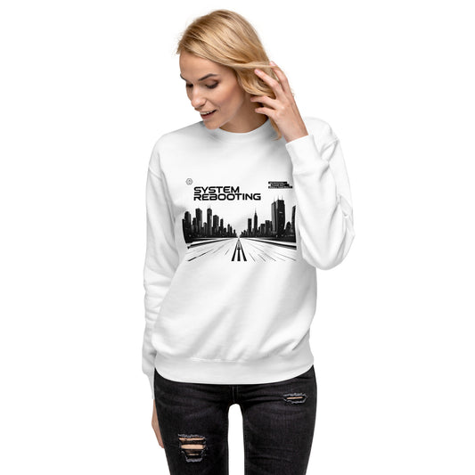 Sistem Yeniden Başlatma Unisex Premium Sweatshirt - EmpressKorea