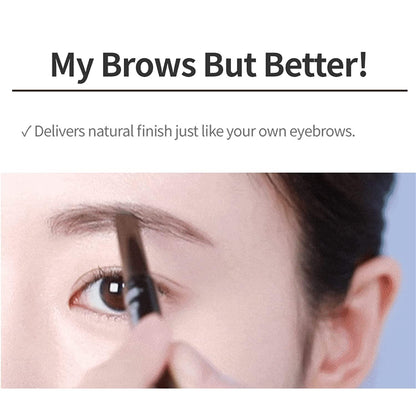 ETUDE Drawing Eye Brow #3 Brown | Long Lasting Eyebrow Pencil for Soft Textured Natural Daily Look Eyebrow Makeup EmpressKorea