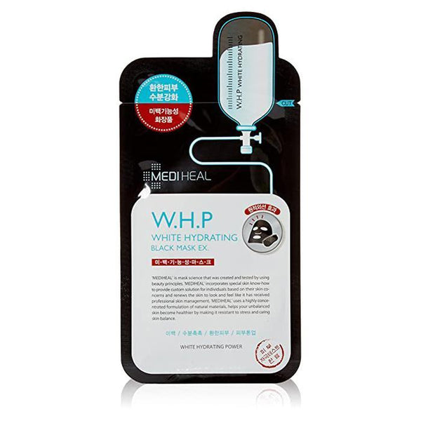 MEDIHEAL W.H.P White Hydrating Black Mask EX 10EA