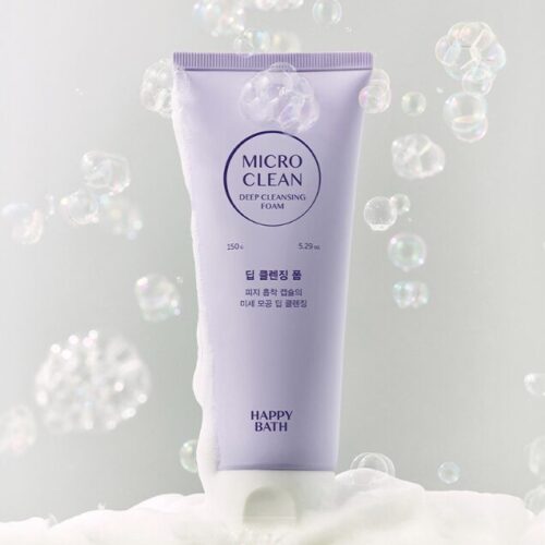 HAPPY BATH Micro Mecellar Deep Cleansing Foam 150g*3EA