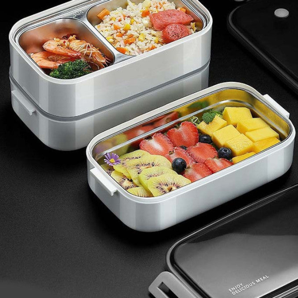 Detao 2-Tier Stainless Steel Lunch Box