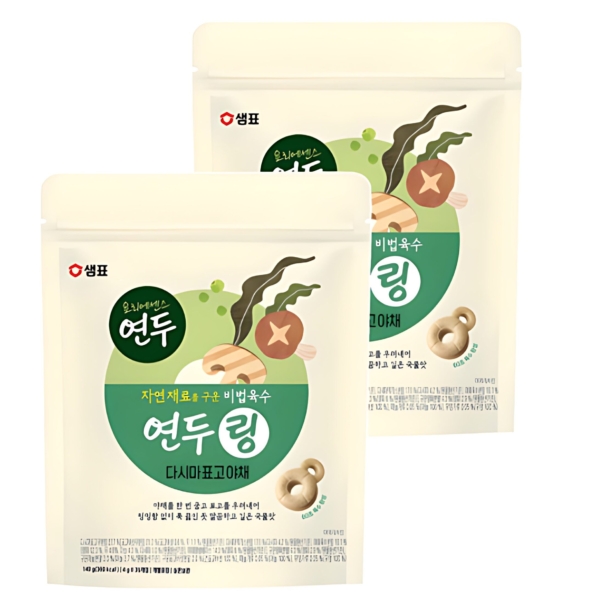 Sempio Yondu-Ring Vegetable Broth with Kelp & Shiitake Mushrooms 140g*2pack
