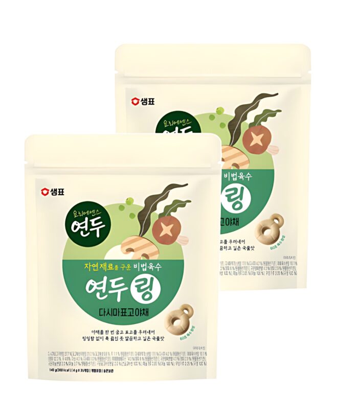 Sempio Yondu-Ring Vegetable Broth with Kelp & Shiitake Mushrooms 140g*2pack