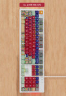 C.E.dot Korean Kyo-Tae-Jeon Dancheong Wired LED Mechanical Keyboard