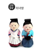 PARKSSI SANG BANG Luxury Handcrafted Korean Dakpaper Doll