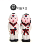 PARKSSI SANG BANG Luxury Handcrafted Korean Dakpaper Doll