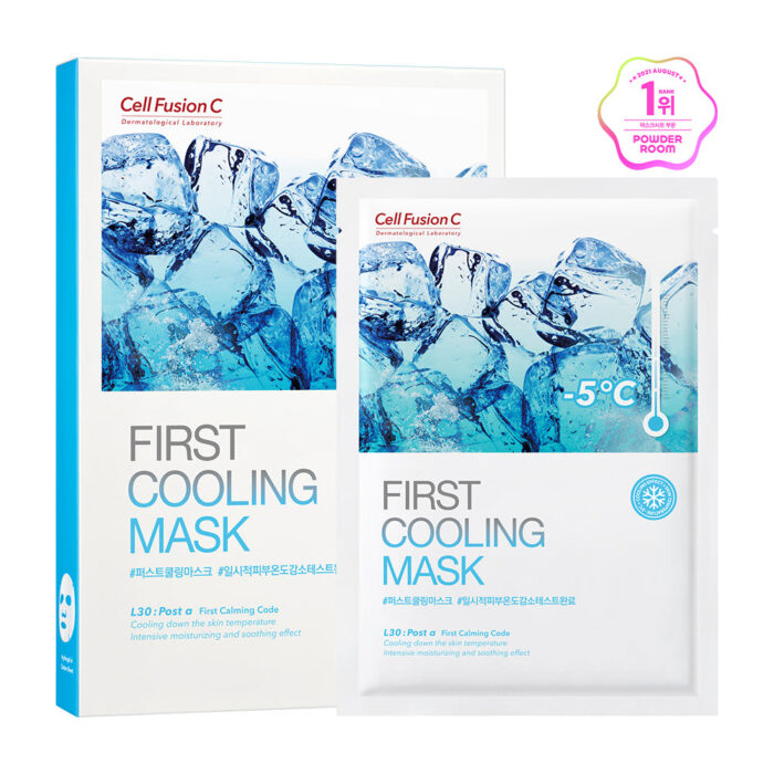 Cell Fusion C First Cooling Mask Sheet 27g*5pcs - Image 2