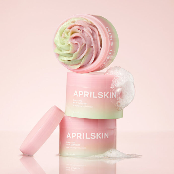 APRILSKIN Pink Aloe Pack Cleanser 120g - Image 2