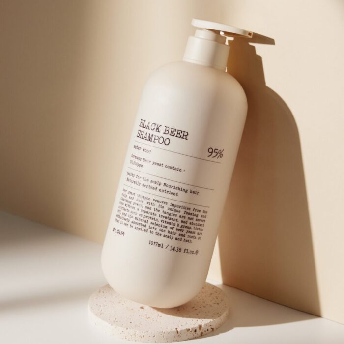BY_OUR Black Beer 95% Shampoo 1017ml - Image 6