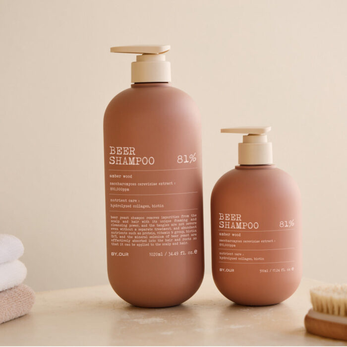 BY_OUR Black Beer 81% Shampoo 1020ml - Image 3