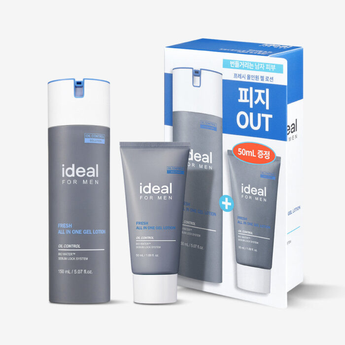 ideal FOR MEN Fresh All In One Gel Lotion 150ml + 50ml - Image 2