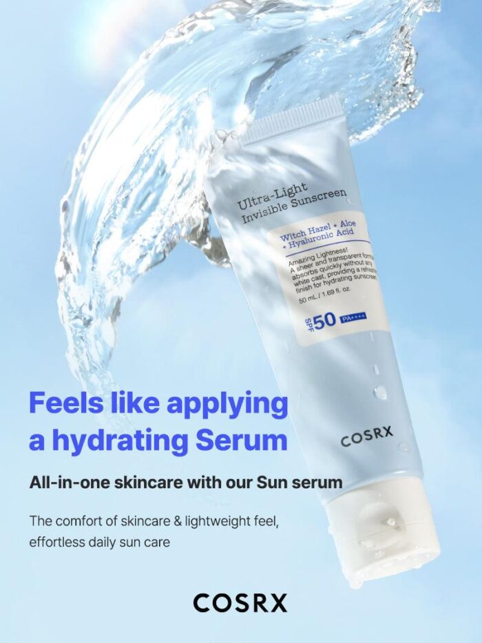 COSRX Ultra-Light Invisible Sunscreen SPF50+ PA++++ 50ml - Image 5
