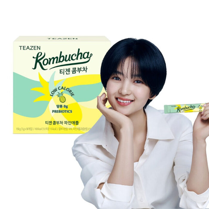 TEAZEN Kombucha Pineapple 5g*30sticks - Image 2