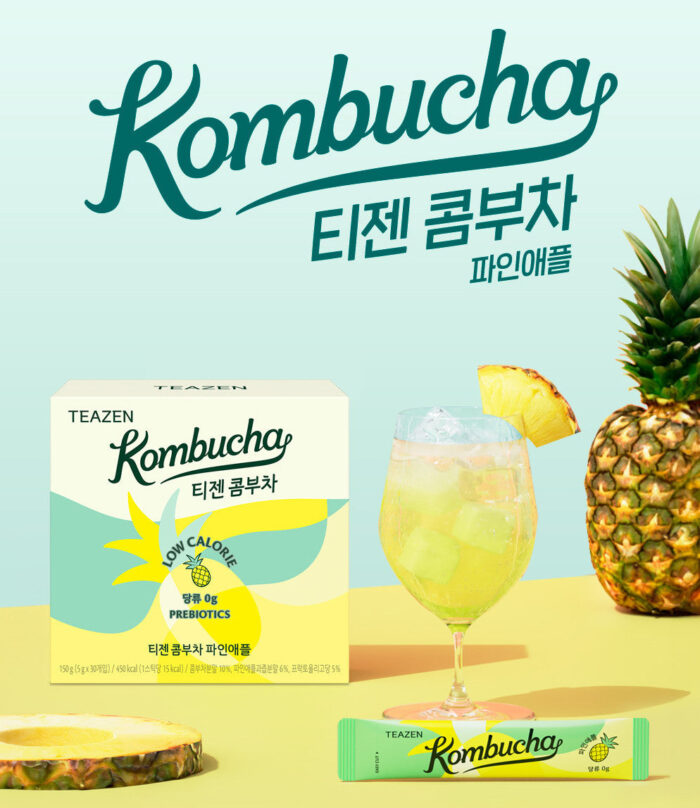 TEAZEN Kombucha Pineapple 5g*30sticks
