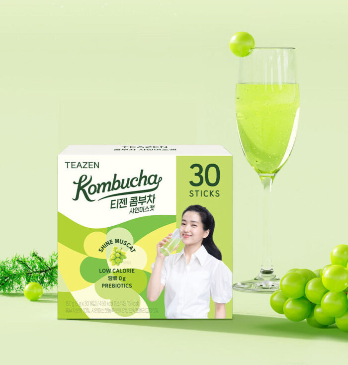 TEAZEN Kombucha Shine Muscat 5g*30sticks - Image 3