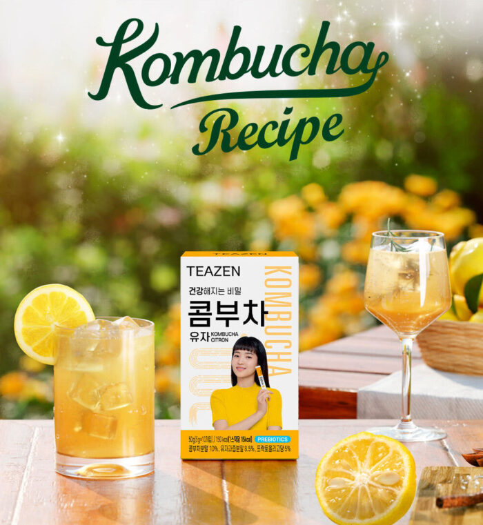 TEAZEN Kombucha Citron 5g*30sticks - Image 2
