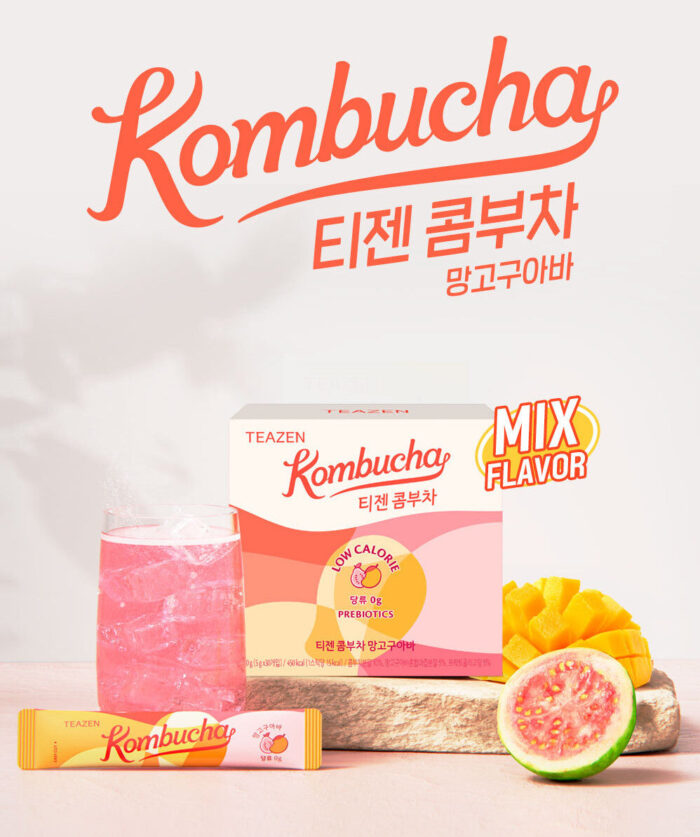 TEAZEN Kombucha Mango Guava 5g*30sticks