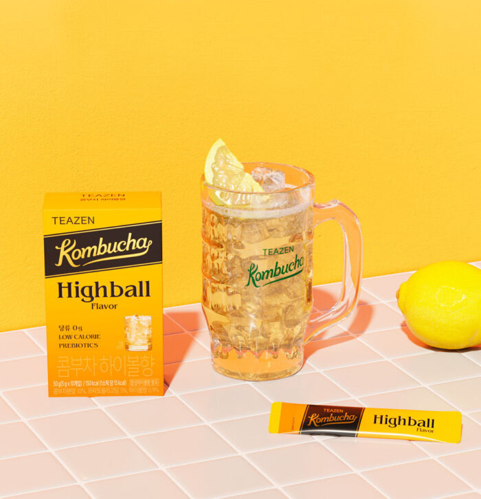 TEAZEN Kombucha Highball Flavor 5g*20sticks [2024 NEW] - Image 2