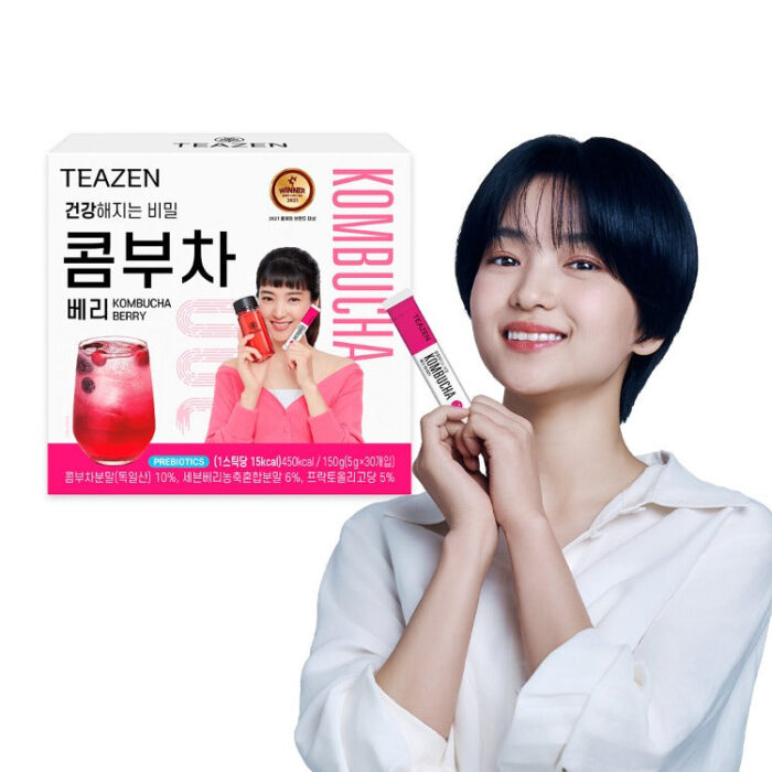 TEAZEN Kombucha Berry 5g*30sticks - Image 2