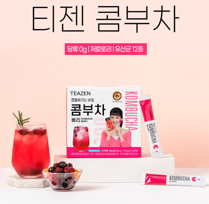TEAZEN Kombucha Berry 5g*30sticks
