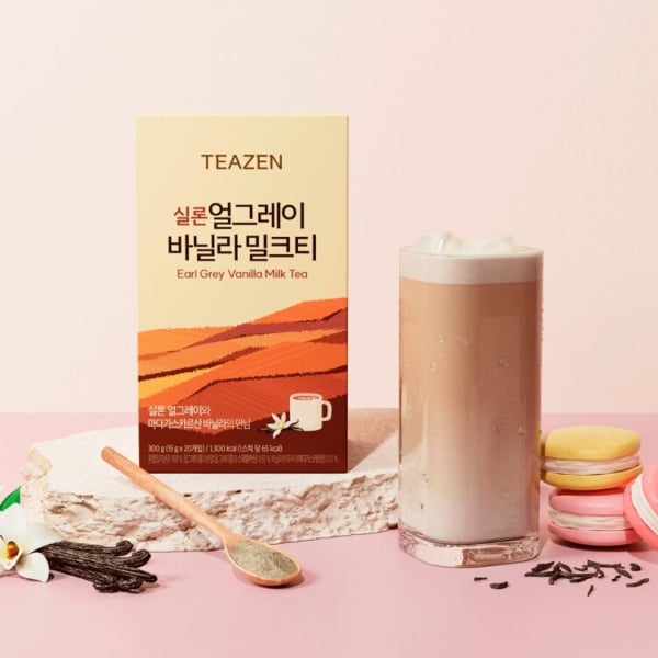TEAZEN Earl Grey Vanilla Milk Tea 15g*20sticks