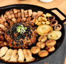 Sisem Cast Iron Meat Grill Pan Induction Griddle Pan