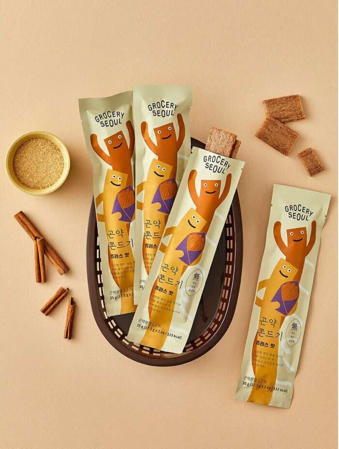 GROCERY SEOUL Konjak Jerky #Churros 35g*10ea