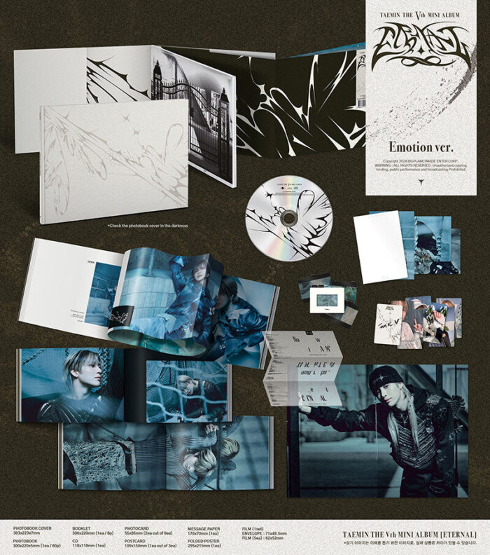 TAEMIN - 5th Mini Album: ETERNAL [Random] - Image 3