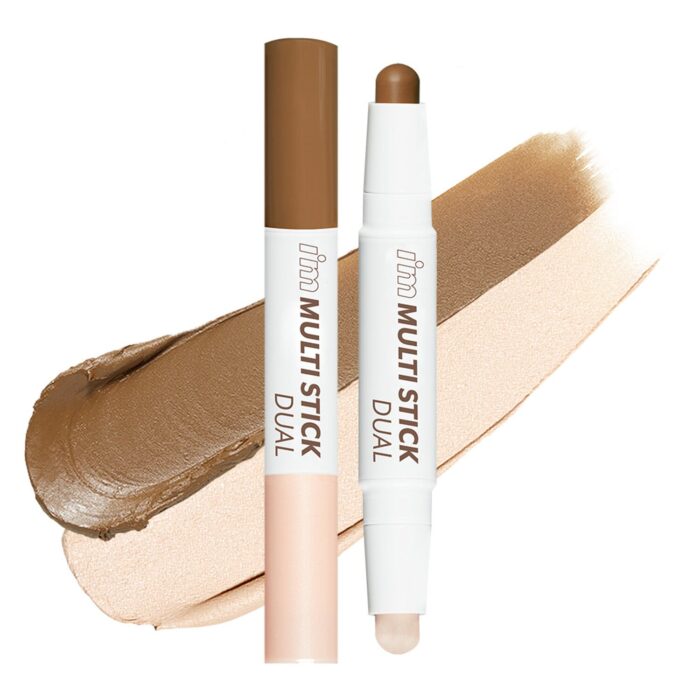 I'M MEME I'm Multi Stick Dual (Contour stick 1.6g + Highlighter stick 1.7g) - Image 3