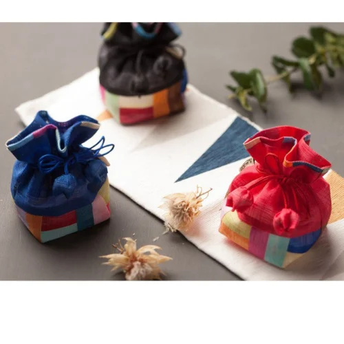 Hayul High-quality Ramie Kid's Lucky Bag Hanbok Accessories-Sculpture Mini