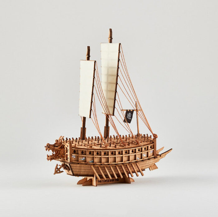 K-Heritage Hansan Original Turtle Ship S DIY Kit - Image 2