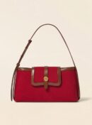 LEMEME Sac Etang Canvas Ivory Red