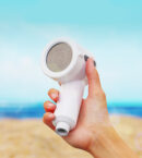 BAREUNSOO Travel Mini Shower Head+Right Filter 2p Set
